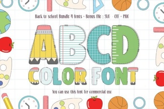 Creative Font Ideas for Back to School Projects
