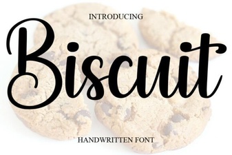 Biscuit Font: Handcrafted Design for Creative Projects