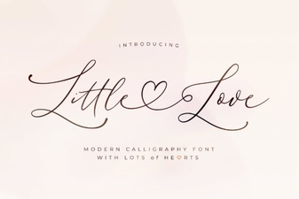 Crafting Projects with the Little Love Font